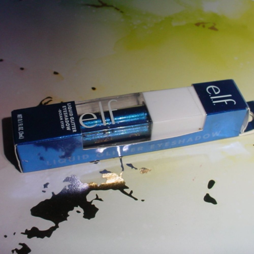 ELF NIB Liquid Glitter Eyeshadow OCEAN EYES